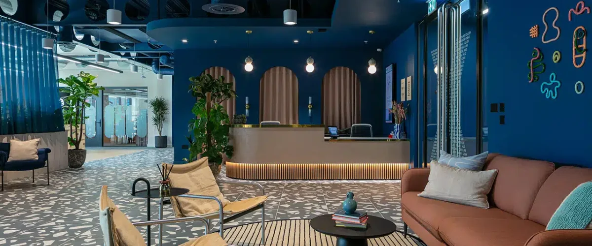 flexible office design for x+why by ADT Workplace